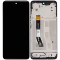 LCD Assembly With Frame Compatible For Motorola Moto G55 5G (XT2435 / 2024) (Refurbished) (All Colors)