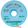 Chemtronics SW18035 Solder Wick (2mm Wide: 1.5m long)