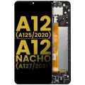 LCD Assembly With Frame Compatible For Samsung Galaxy A12 (A125 / 2020) / A12 Nacho (A127 / 2021) (Refurbished) (All Colors)