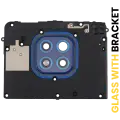 Back Camera Lens With Bracket Compatible For Motorola Moto G Power (XT2117 / 2021) (Blue)