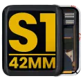 OLED Assembly Compatible For Watch Series 1 (42MM) (Premium)