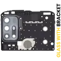Back Camera Lens With Bracket Compatible For Motorola Moto G10 (XT2127-2 / 2021) (Aurora Gray)