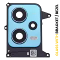 Back Camera Lens With Bracket / Bezel Compatible For Xiaomi Redmi Note 12 5G (Mystique Blue)