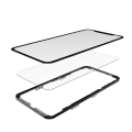 3 in 1  (Glass With OCA Pre-Installed + Frame) Compatible For iPhone X (OCA Master)