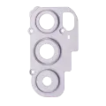 Back Camera Lens Bracket Compatible For Motorola Moto Edge Plus / Edge 30 Pro (XT2201-1/4) / Edge X30 5G (XT2201 -2/6 /2022) (White)