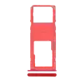 Single Sim Card Tray Compatible For Samsung Galaxy A10S (A107 / 2019) / A20S (A207 / 2019) (Red)