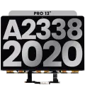LCD Panel Only (M1) Compatible For MacBook Pro 13" (A2338 / Late 2020) (Compatible For All Years) (Panel Only)