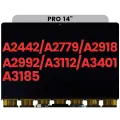 LCD Panel Only Compatible For MacBook Pro 14" (A2442 / A2779 / A2918 / A2992 / A3112 / A3401 / A3185) (Compatible With All Years) (Aftermarket Plus)
