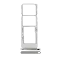 Dual Sim Card Tray Compatible For Motorola Moto G7 (XT1962 / 2019) / G7 Plus (XT1965-2 / 2019) (Silver)