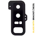 Back Camera Lens With Bracket / Bezel Compatible For Samsung Galaxy Note 8 (Midnight Black)