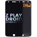LCD Assembly Without Frame Compatible For Motorola Moto Z Play Droid (XT1635-01 / 2016) (Genuine OEM) (Black)