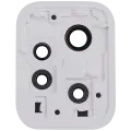 Back Camera Lens With Bracket / Bezel Compatible For Motorola Moto G Power 5G (XT2311 / 2023) (Premium) (White)