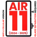 Digitizer Compatible For iPad Air 11" (2024) / Air 11" (2025) (Glass Separation Required) (WiFi / Cellular) (Aftermarket  Plus) (Black)