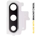 Back Camera Lens With Bracket / Bezel Compatible For Samsung Galaxy Note 10  (Aura White)