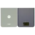 Base Back Cover Glass Compatible For Motorola Razr / Razr 60 (XT2553 / 2025) (Genuine OEM)(Lightest Sky)