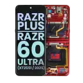 Mian OLED Assembly Compatible For Motorola Razr Plus / Razr 60 Ultra (XT2551 / 2025) (Genuine OEM) (Rio Red) 