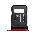Single Sim Card Tray  Compatible For Motorola Razr Plus / Razr 60 Ultra (XT2551 / 2025) (Genuine OEM) (Rio Red) 
