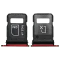 Single Sim Card Tray  Compatible For Motorola Razr Plus / Razr 60 Ultra (XT2551 / 2025) (Genuine OEM) (Rio Red) 