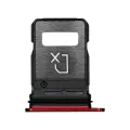 Single Sim Card Tray  Compatible For Motorola Razr Plus / Razr 60 Ultra (XT2551 / 2025) (Genuine OEM) (Rio Red) 