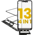4 in 1 Short  Flex (Digitizer Touch With Glass + OCA + Frame Pre-installed) Compatible For iPhone 13 (OCA Master)