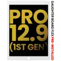 LCD Assembly With Digitizer & Daughter Board Flex Pre-Installed Compatible For iPad Pro 12.9" 1st Gen (2015) (Refurbished) (White)
