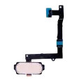Home Button With Flex Cable Compatible For Samsung Galaxy S6 Edge Plus (Gold Platinum)