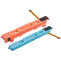 Plastic Rail (Right+Left) With Flex Cable for Nintendo Switch 2 (Blue/ Orange)
