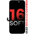 OLED Assembly Compatible For iPhone 16 (Aftermarket Pro: XO7 Soft)