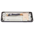 LCD Assembly With Frame Compatible For Motorola Moto G Play (XT2093-7 / 2021) (Genuine OEM) (Flash Gray)