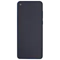 LCD Assembly With Frame Compatible For Motorola One Action (XT2013-1 / XT2013-2 / XT2013-4 / 2019) (Genuine OEM) (Denim Blue)
