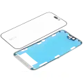 3 in 1  (Glass With OCA Pre-Installed + Frame) Compatible For iPhone 16 Pro (OCA Master)