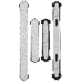 Hard Buttons (Power / Volume) Compatible For Samsung Galaxy S25 Edge (S937) (Premium) (Titanium Silver)