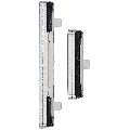 Hard Buttons (Power / Volume) Compatible For Samsung Galaxy S25 Edge (S937) (Premium) (Titanium Silver)