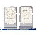 Dual Sim Card Tray Compatible For Samsung Galaxy Z Fold 7 (F966) (Premium) (Blue Shadow)