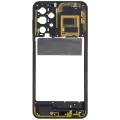 Mid-Frame Housing Compatible For Samsung Galaxy A23 5G (A236U / 2022) (US Version) (Black)