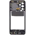Mid-Frame Housing Compatible For Samsung Galaxy A23 5G (A236U / 2022) (US Version) (Black)
