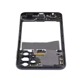 Mid-Frame Housing Compatible For Samsung Galaxy A23 5G (A236U / 2022) (US Version) (Black)