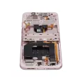 OLED Assembly With Frame Compatible For Motorola Razr 2025 / Razr 60 (XT2553 / 2025) (Refurbished) (Parfait Pink)