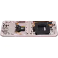 OLED Assembly With Frame Compatible For Motorola Razr 2025 / Razr 60 (XT2553 / 2025) (Refurbished) (Parfait Pink)