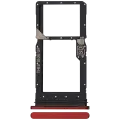 Single Sim Card Tray Compatible For Motorola Moto G Stylus 5G (XT2419 / 2024) (Premium) (Scarlet Wave)