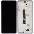 OLED Assembly With Frame Compatible For Xiaomi Redmi Note 14 Pro 4G (Refurbished) (Aurora Purple)