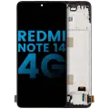 LCD Assembly With Frame Compatible For Xiaomi Redmi Note 14 4G (Aftermarket: Incell) (All Colors)