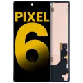 OLED Assembly With Frame (Without Finger Print Sensor) Compatible For Google Pixel 6 (Refurbished) (All Colors)