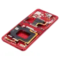 OLED Assembly With Frame Compatible For Motorola Razr Ultra 2025 (XT2551 / 2025) / Razr 60 Ultra (XT2551 / 2025) (Refurbished) (Rio Red)
