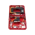 OLED Assembly With Frame Compatible For Motorola Razr Ultra 2025 (XT2551 / 2025) / Razr 60 Ultra (XT2551 / 2025) (Refurbished) (Rio Red)