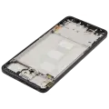 OLED Assembly With Frame Compatible For Xiaomi Redmi Note 14 5G (Aftermarket: Incell) (Midnight Black)