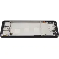 OLED Assembly With Frame Compatible For Xiaomi Redmi Note 14 5G (Aftermarket: Incell) (Midnight Black)