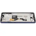 OLED Assembly With Frame Compatible For Motorola Moto G86 / G86 Power 5G (XT2527 / 2025) (Refurbished) (Spellbound)