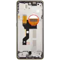 OLED Assembly With Frame Compatible For Motorola Moto G86 / G86 Power 5G (XT2527 / 2025) (Refurbished) (Golden Cypress)