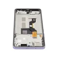OLED Assembly With Frame Compatible For Motorola Moto G86 / G86 Power 5G (XT2527 / 2025) (Refurbished) (Cosmic Sky)